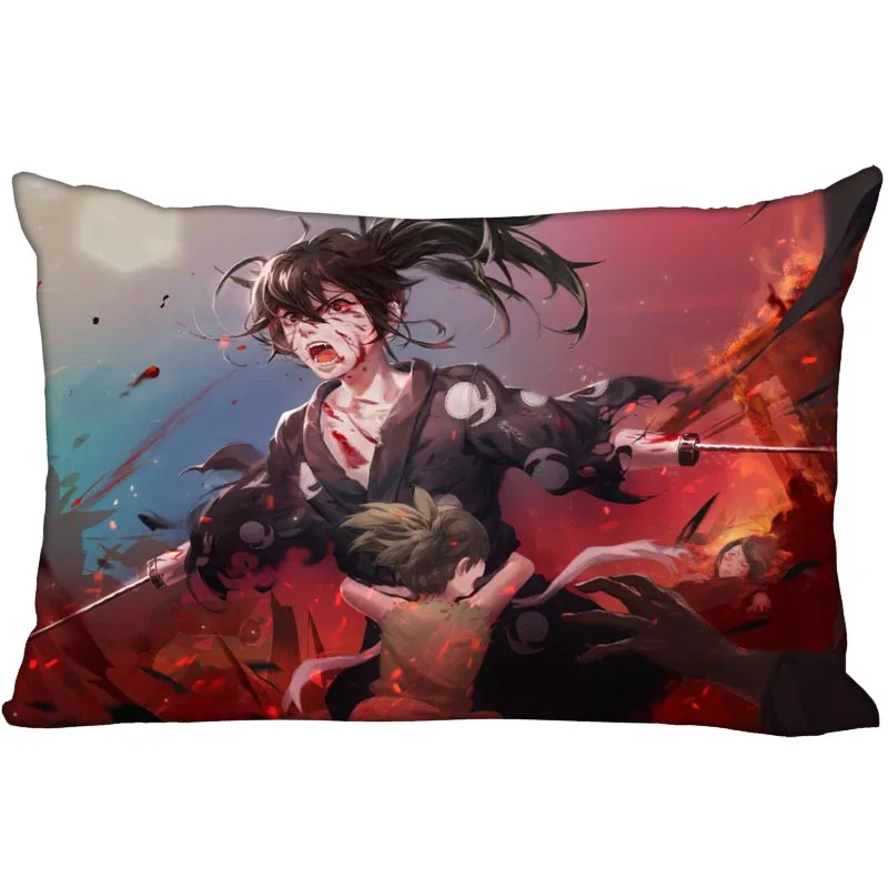 Крутые изготовленные на заказ Подушка Чехол Dororo Стиль Подушка Чехол 35X45 см один сторонами прямоугольного подушки пледы чехол для Спальня - Цвет: 5