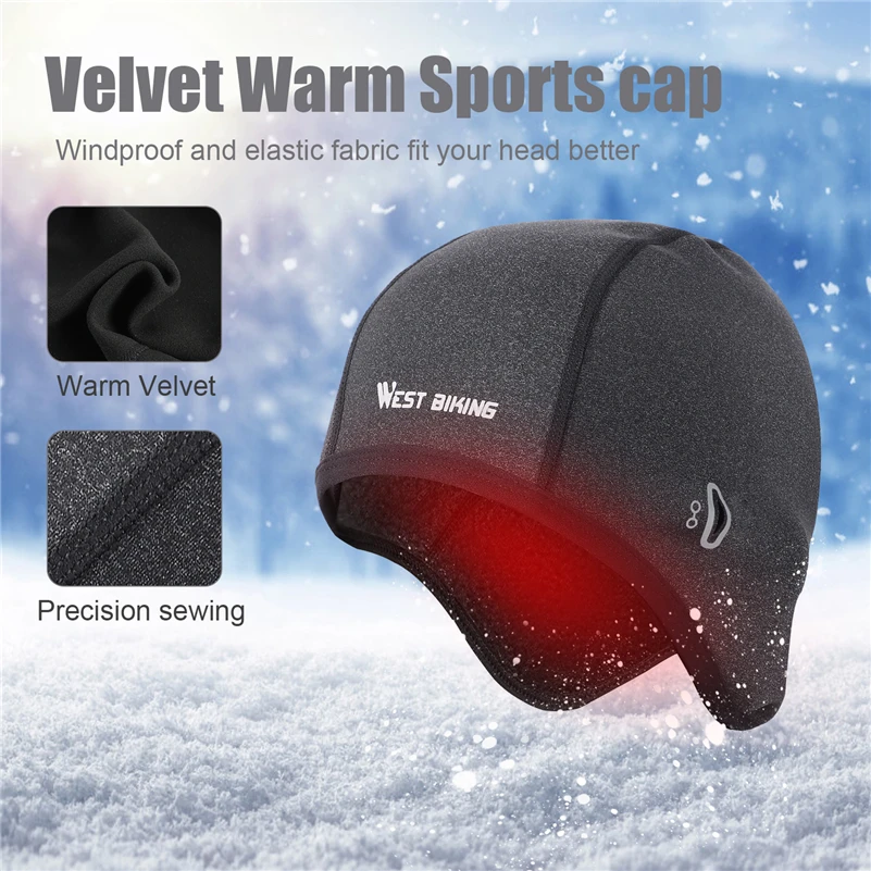 Для велоспорта велосипедные колпачки Женская и мужская зимняя Термальность
