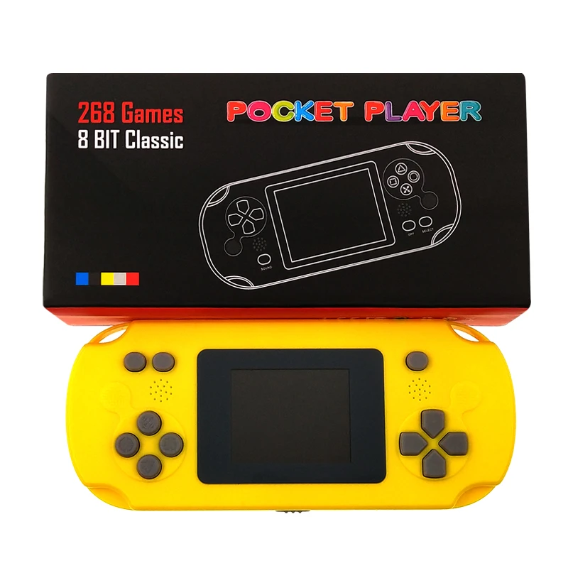 

Portable Handheld Game Console Player 2.0' Color Screen Video Games Consoles 268-in-1 Classic Games Handheld Game player
