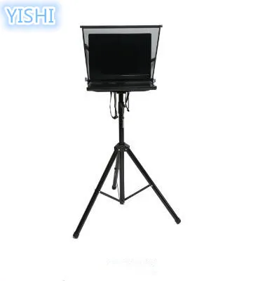YISHI 20-дюймовый складной Портативный телесуфлер для Новости Интервью конференции речи студия специальная телесуфлер речи читателя