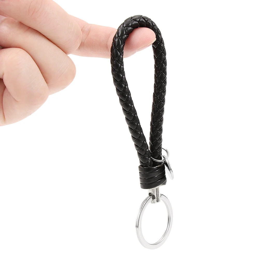 Плетеный брелок для автомобильного ключа HYUNDAI IX35 Solaris Skoda Opel Mokka kia sportage audi a4 b8 volvo |