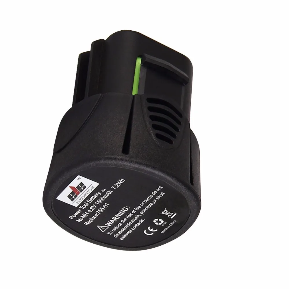 3x 4.8V 1500mah Replacement Battery Pack for Dremel 5000755-01 755-01 MiniMite 7300 Ni-CD |