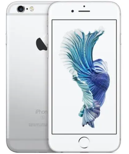 Silver Разблокированный Apple iPhone 6s 2 Гб RAM, 16/32/64/128 Гб встроенной памяти, сотовый телефон, IOS A9 двухъядерный 12MP камера IPS LTE смартфон - Цвет: Silver