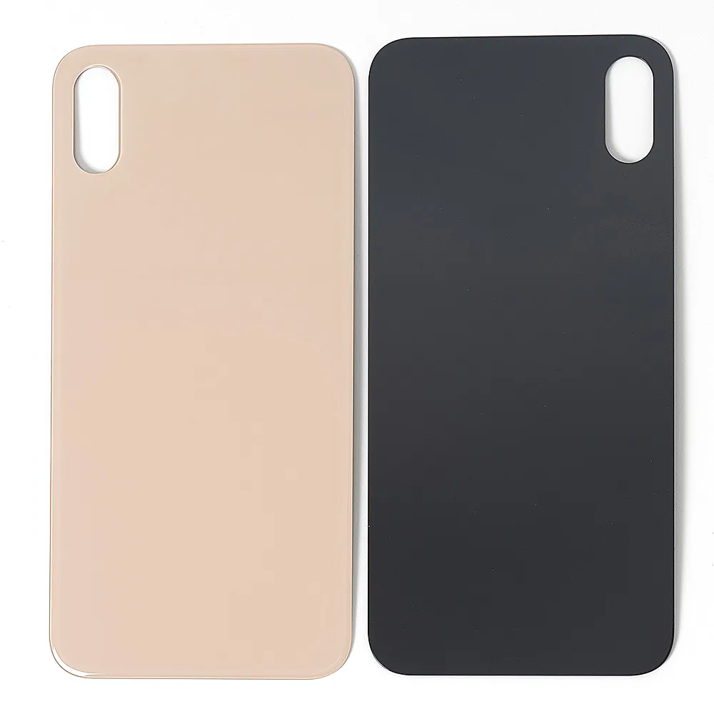 Высококачественный для iphone 8, 8 Plus X XR XS корпус из стекла+ клейкая задняя панель с кристаллами Панель батарея Крышка/верхнее покрытие