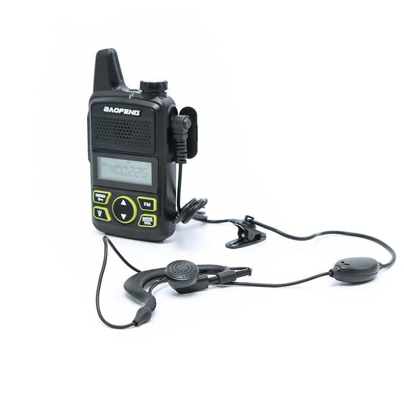 2PCS Baofeng BF-T1 Mini Walkie Talkie UHF Portable Two-way Radio BF T1 Ham Radio Handheld FM Transceiver Kids 5km CB Radio Inter