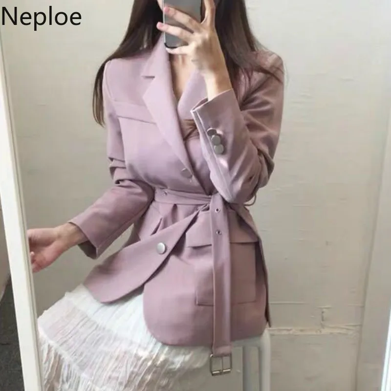 Женский блейзер с длинным рукавом новинка 43751 | Женская одежда