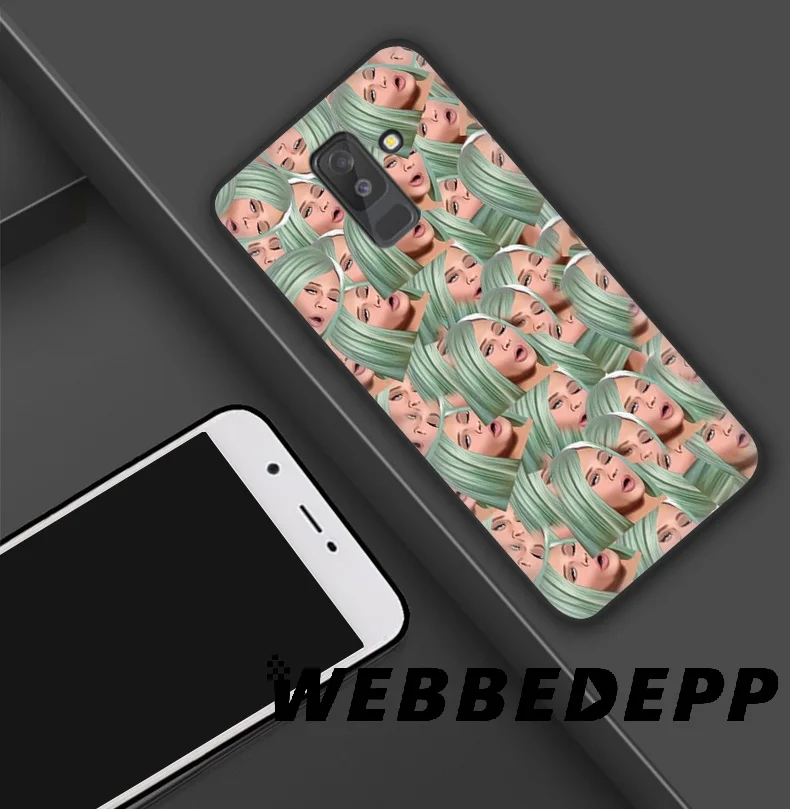 WEBBEDEPP Kylie Jenner kim kardashian Мягкий силиконовый чехол для Samsung Galaxy A9 A8 A7 A6 Plus 2018 A5 A3 2017 2016 Note