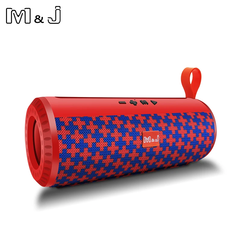 Портативная Bluetooth Колонка M & J Беспроводная мини для улицы поддержка TF карт FM