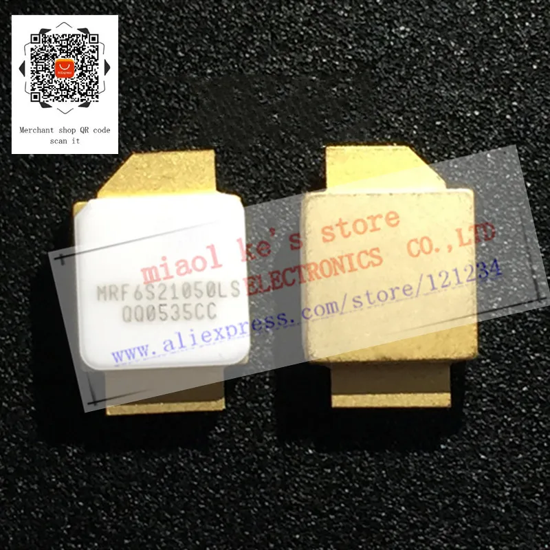 

100% оригинал: MRF6S21050LS MRF6S21050LSR3 MRF6S21050LSR5 [FET RF 68V 450mA 11,5 W 16dB 2,16 GHZ NI-400S/Чехол 465F]LDMOS транзистор