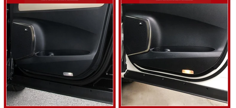 Для Toyota Alphard 2015-2018 защита в форме автомобиля боковая от стучания пленка для