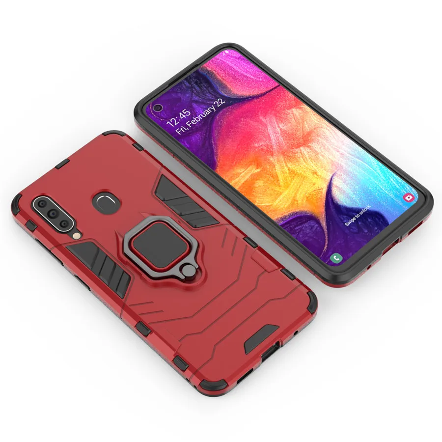 Железный человек Кронштейн кольцо чехол для мобильного телефона Samsung Galaxy A60