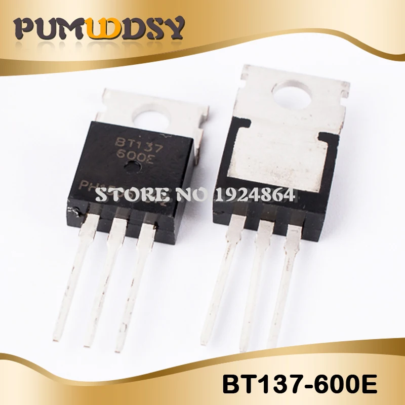 10 шт. BT136-600E BT137-600E BT138-600E BT139-600E BT136-800E BT137-800E BT138-800E BT139-800E-220 BT136 BT137 BT138 BT139 IC - Цвет: BT137-600E