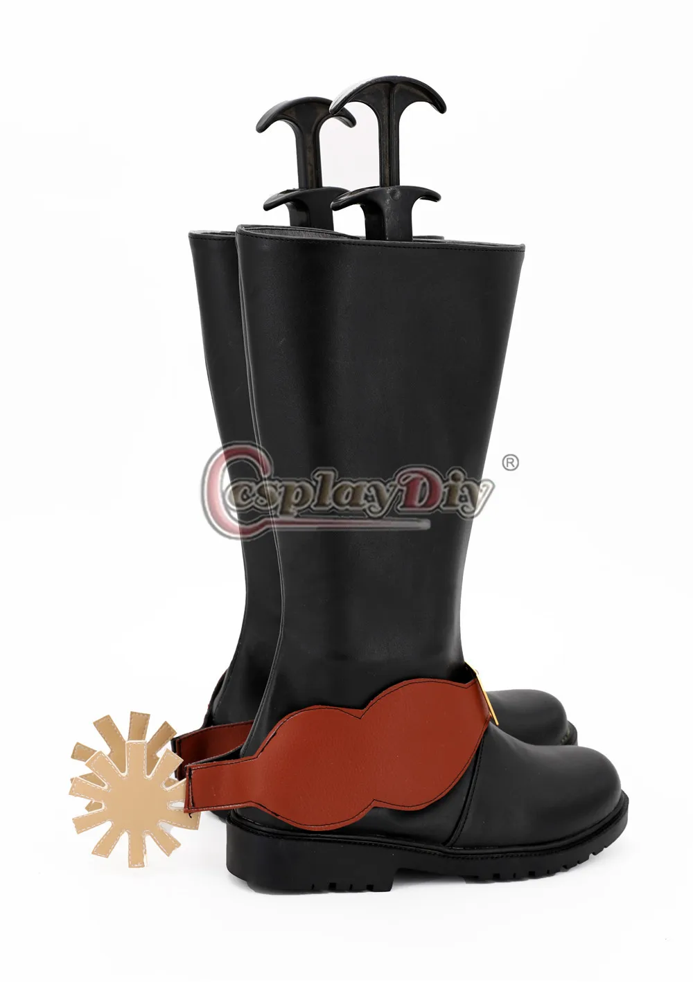 Cosplaydiy Red Dead Redemption II 2 Arthur Morgan Cosplay Shoes Men Boots Halloween Winter L717 | Тематическая одежда и