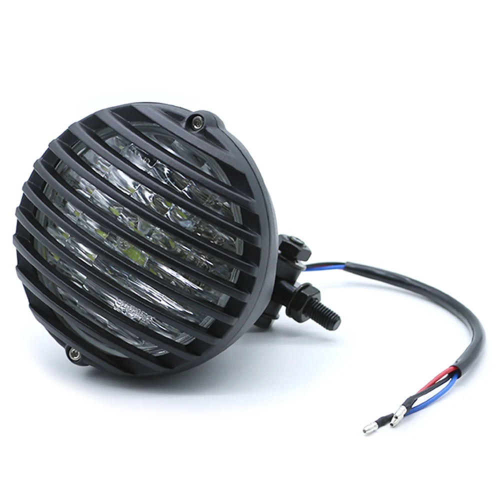 Мотоциклетная Передняя светильник светодиодный круглый туман фары 12V 4 7/8 ''для