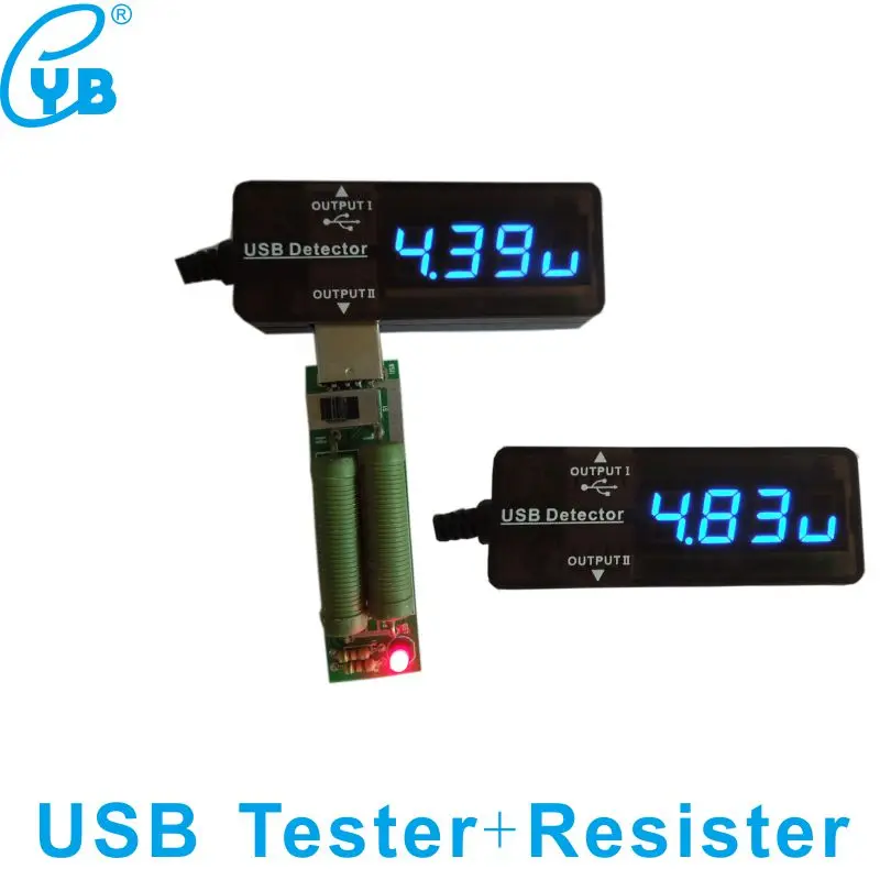 DC3.2 15V USB детектор и нагрузочный резистор светодиодный Дисплей Напряжение ток