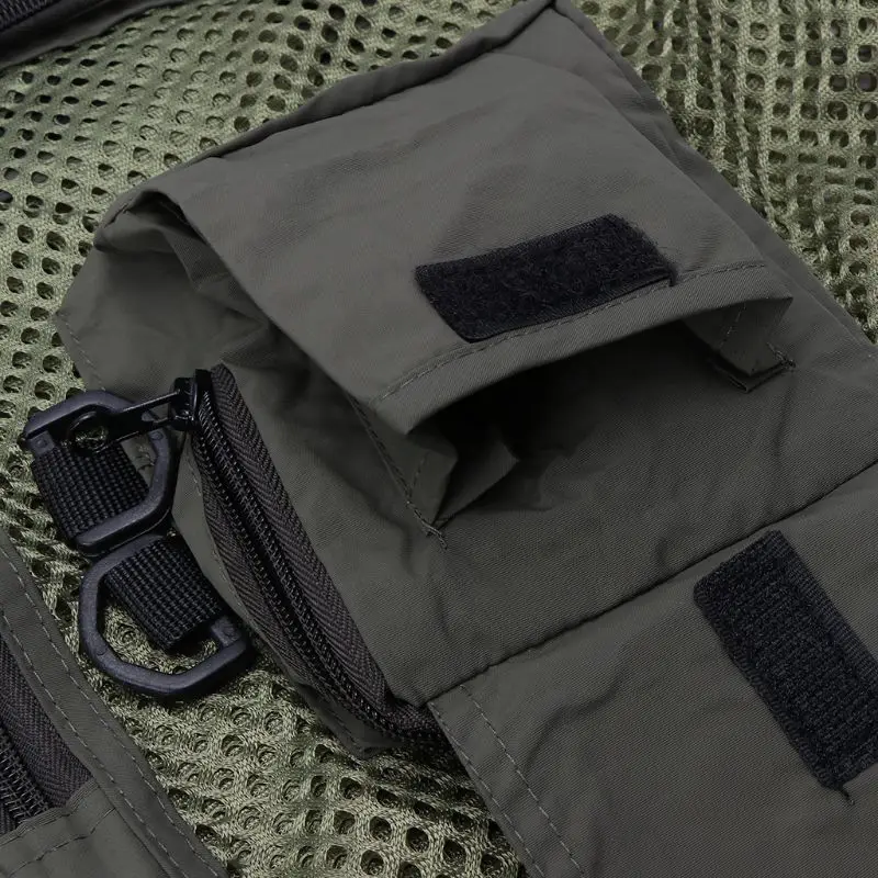 Рыболовный Жилет профессиональный открытый спортивный Бюстгалтер с сеткой