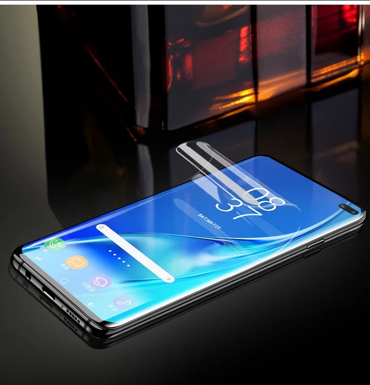 5D полная мягкая защитная пленка для экрана на Samsung Galaxy S10 плюс S8 S9 Plus Note 9 8