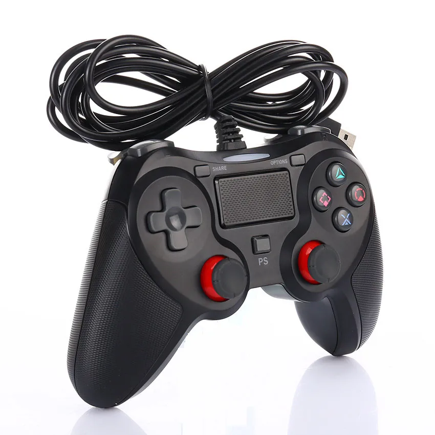 ASKMEER PS4 проводной контроллер Dualshock 4 геймпад для PS4/PS3 консоль джойстик/ПК|Геймпады|
