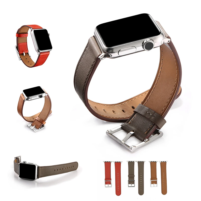 Urvoi квадратной пряжкой ремешок для Apple Watch Series 1 2 3 новый классический пряжки iwatch