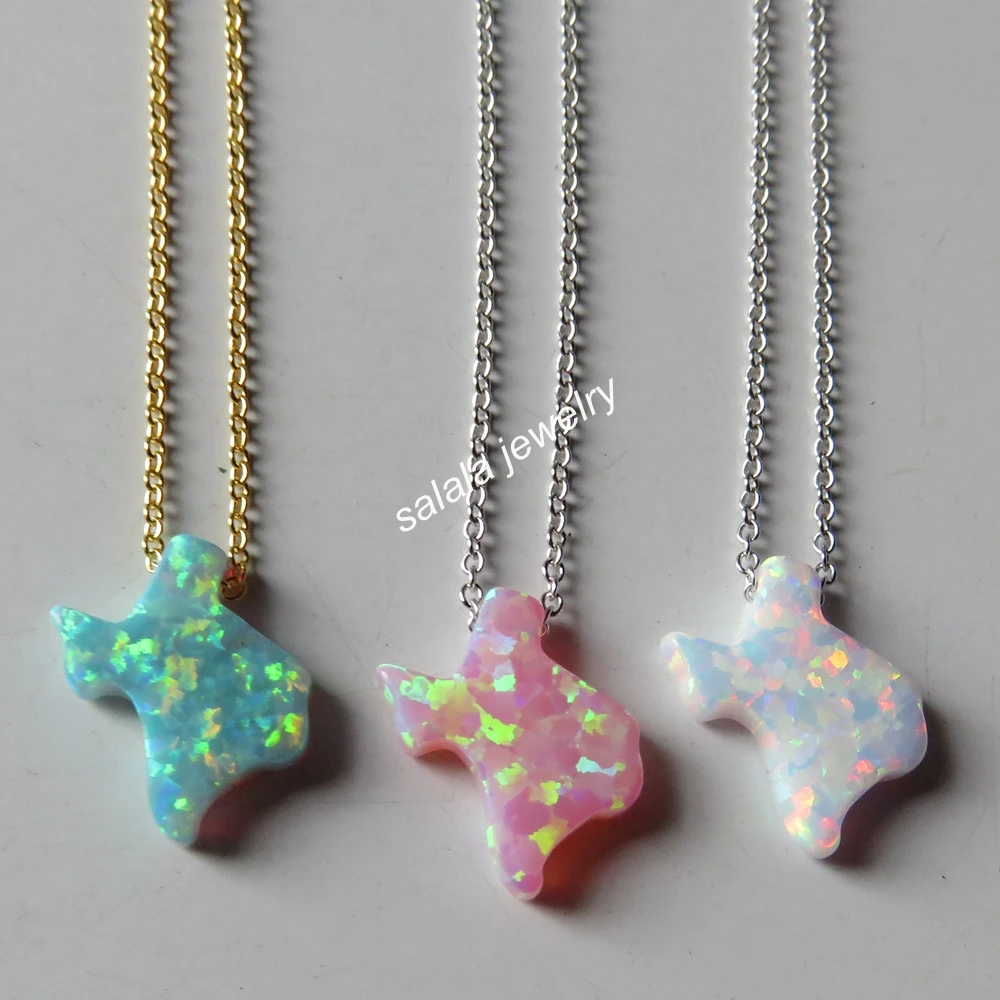 30 шт./лот смешанные цвета 12 мм Ожерелье Из Техасского опала с синтетической