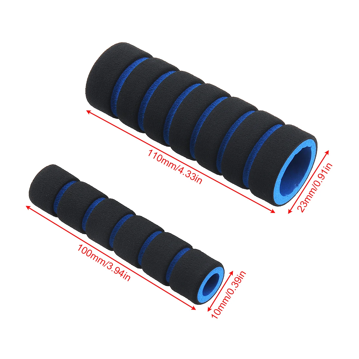 Губка для Руля Мотоцикла 2 шт. протектор или велосипеда 100x35 мм | Автомобили и