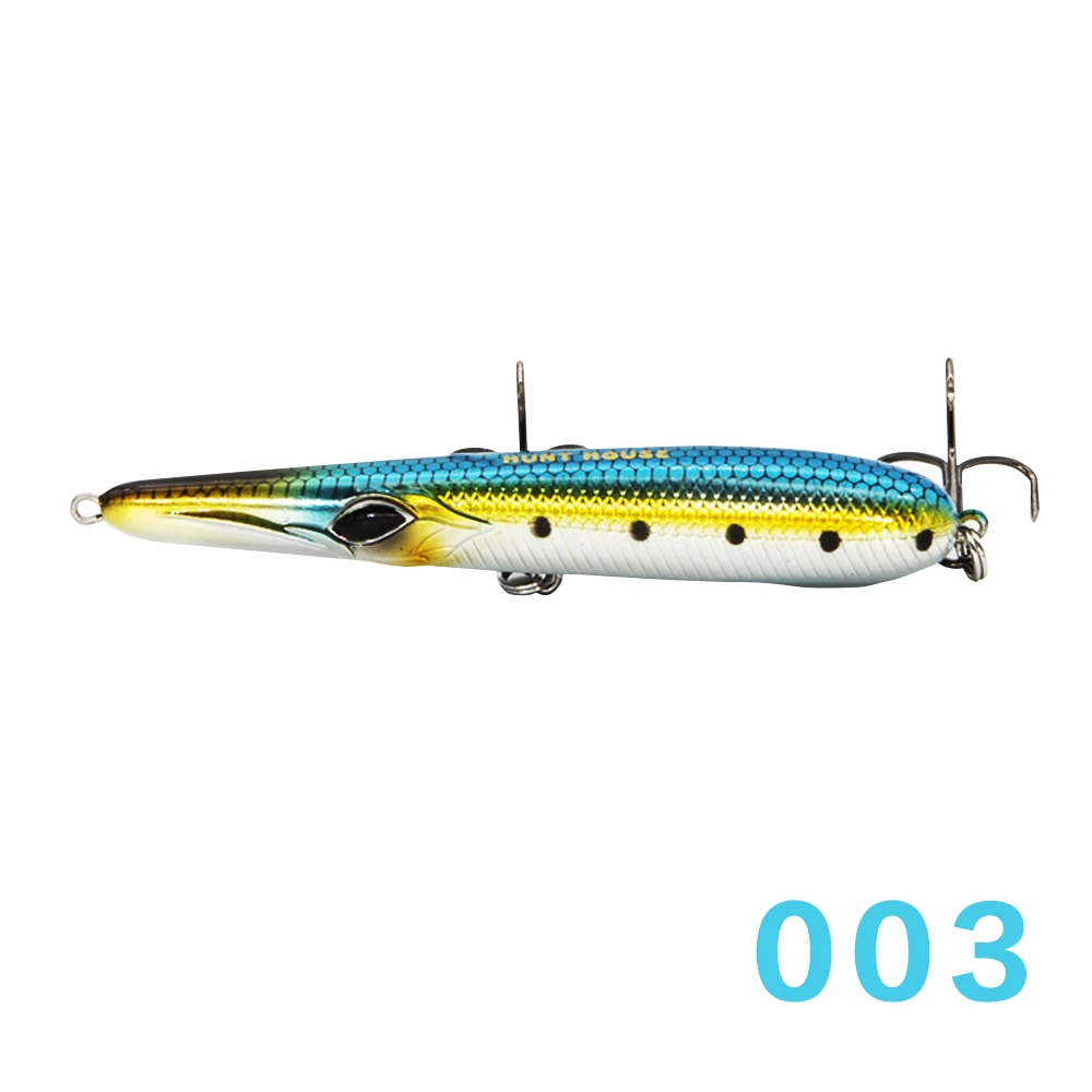 003 color 90mm 17g Hunthouse тонкий карандаш приманки stylo приманки 90 мм рыбалка жесткие пластиковые приманки заброса noeby оседающая на дно приманка сибаса leurre - Цвет: 003 color 90mm 17g