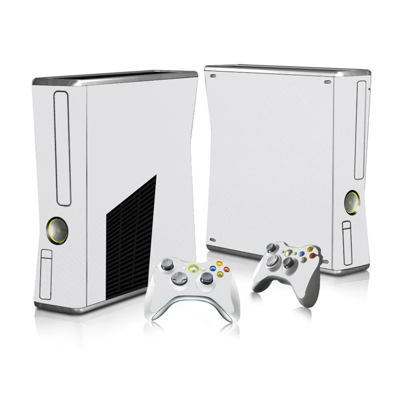 Защитный чехол из углеродного волокна для Microsoft Xbox 360 защитная пленка наклейка на