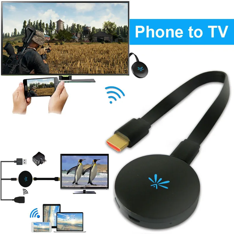 1080P HD tv HDMI Палка беспроводной WiFi Дисплей Ключ адаптер для iPhone X XS MAX XR iOS Android для samsung S8 S9 S10+ S10e к телевизору