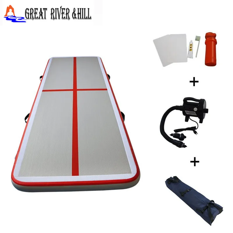 

2018 new design 3x1x0.1m inflatable air track gymnastics mat