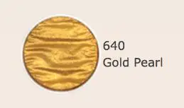 640 Германия Finetec Coliro ручной работы Твердые акварельные краски золото серебро жемчуг цвета один штук - Цвет: 640