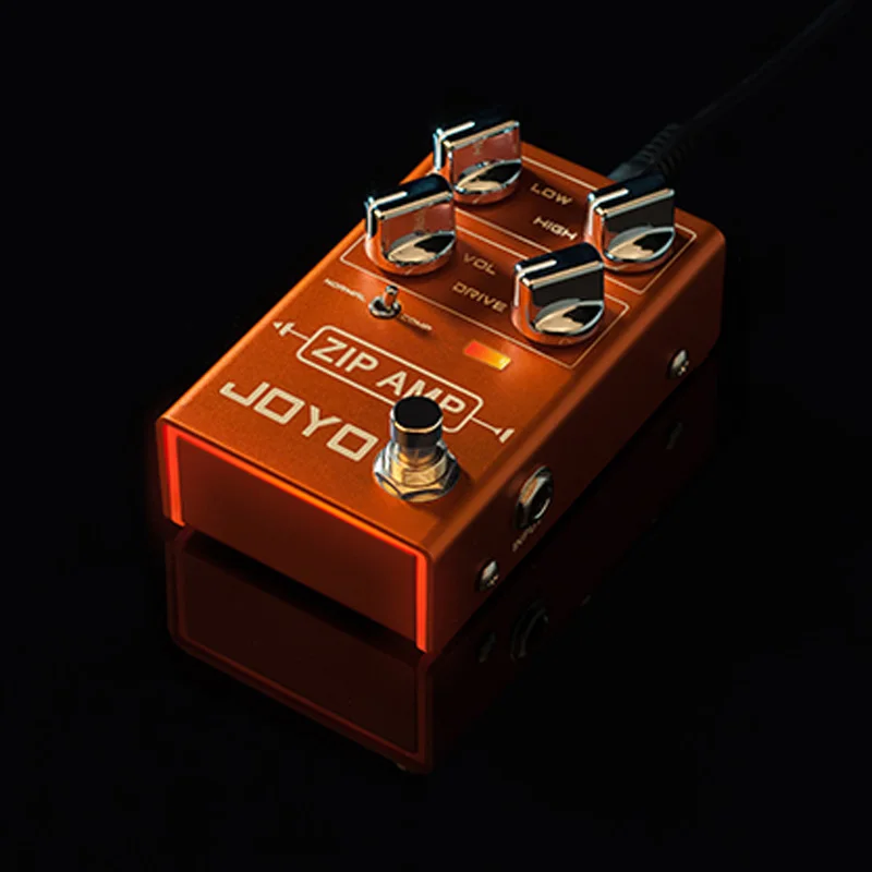 JOYO R 04 ZIP AMP Overdrive педаль эффектов для электрогитары мощный компрессионный