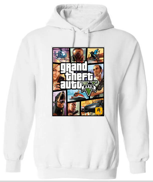Grand Theft Dragon Ball Z GTA забавные толстовки с героями мультфильмов подарок бойфренду
