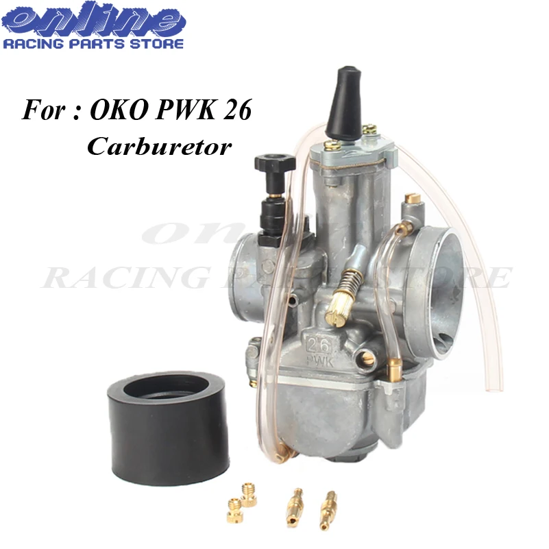 Модификация деталей карбюратора мотоцикла 26 мм для OKO PWK26 Carb с Power Jet Race Scooter