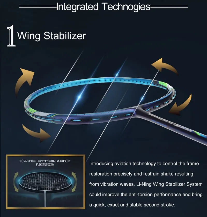 Li-Ning AERONAUT 7000/7000C профессиональная ракетка для бадминтона Zhang Nan подкладка одна ракетка без шнура AYPM452/AYPM442 ZYF311