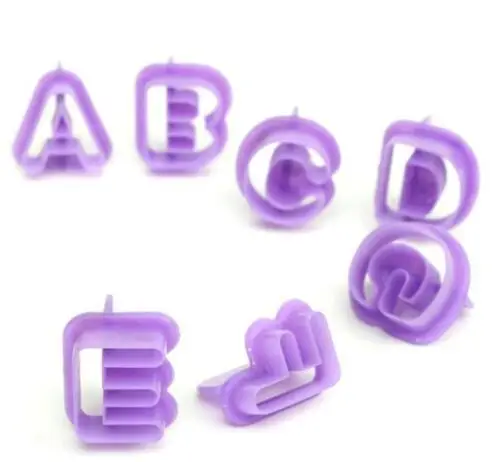 40 шт. Алфавит буквы цифра помадка торт форма для выпечки бисквита формочки
