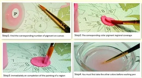 Современные diy картины маслом на холсте настенный Декор для дома морские картины Раскраска по номерам Куадрос декораций 40*50 большая волна OP138