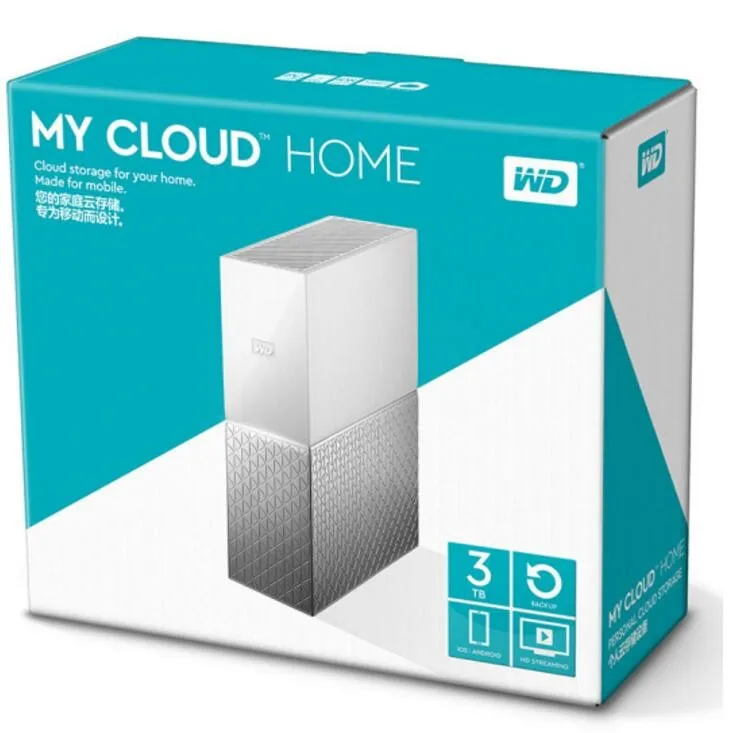 WD West 4T My Cloud NAS сетевой жесткий диск 4 ТБ Облачное хранилище WDBVXC0040HWT|Управление