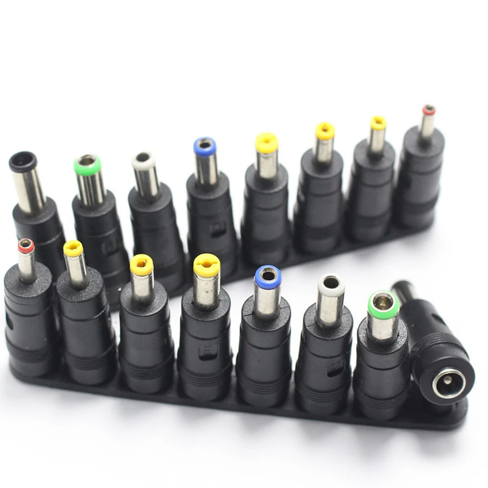 

8pcs Universal AC DC Power Charger Charging Adapter Tips For Laptop Notebook