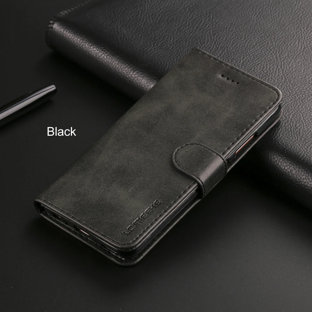 Leather flip case for huawei p10 lite phone plus cases cover wallet card holder book | Мобильные телефоны и аксессуары