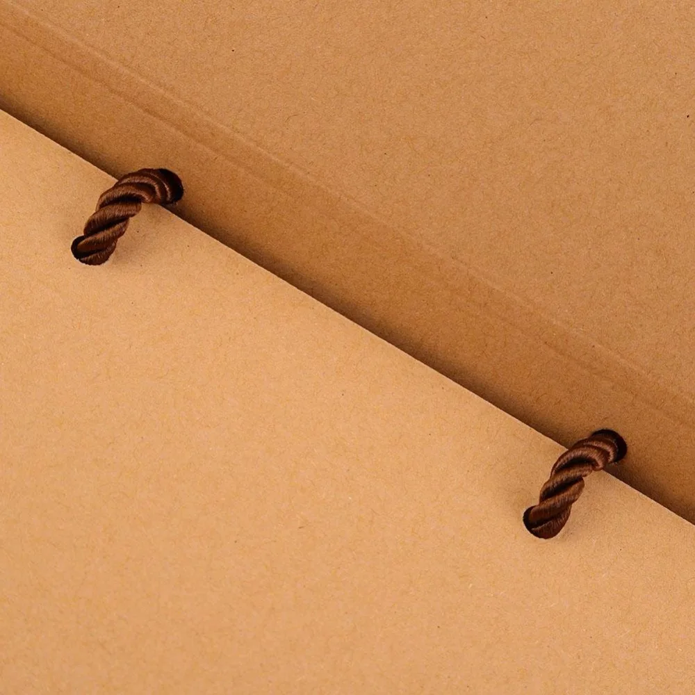 40 страниц Винтаж крафт бумага листы карты DIY Скрапбукинг альбом фото ручной