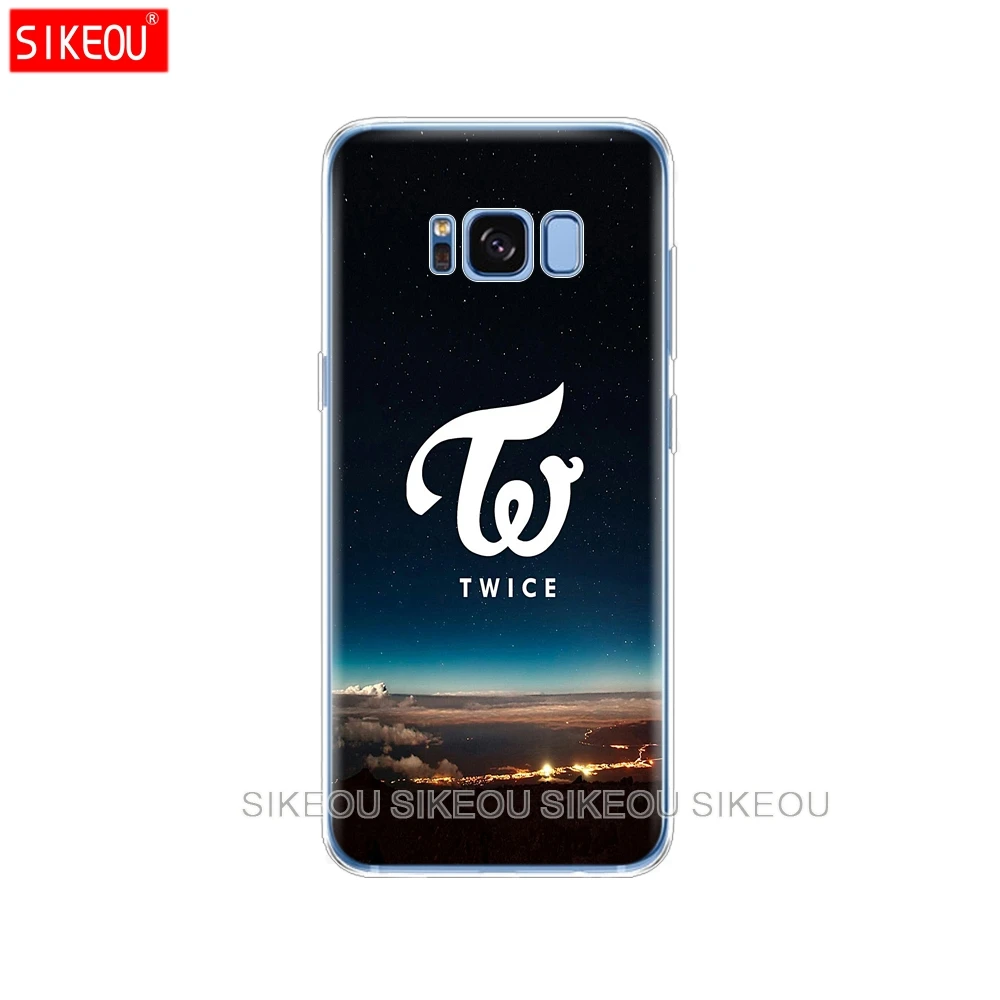 Силиконовый чехол для Samsung Galaxy S9 S8 S7 S6 edge S5 S4 S3 PLUS телефона TWICE Kpop|Бамперы| |