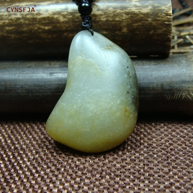 Настоящий редкий Сертифицированный натуральный китайский Семена Hetian Jade Xinjiang