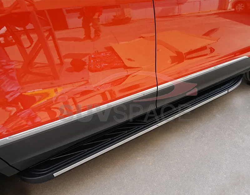 Алюминий пригодный для Volkswagen VW Tiguan L LWB длинной колесной базой шаг в сторону Бег доска Нерф Бар автомобиля аксессуары