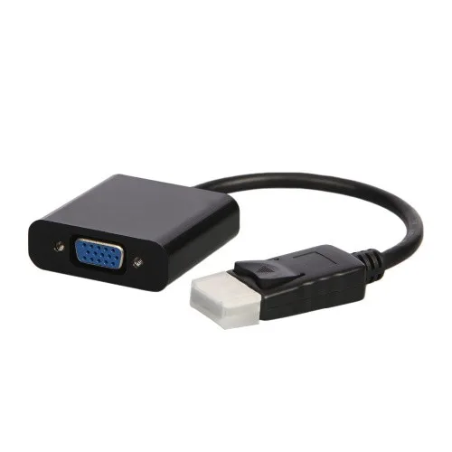 500 шт./лот * интерфейс Thunderbolt порт дисплея DP штекер-гнездо VGA конвертер кабель