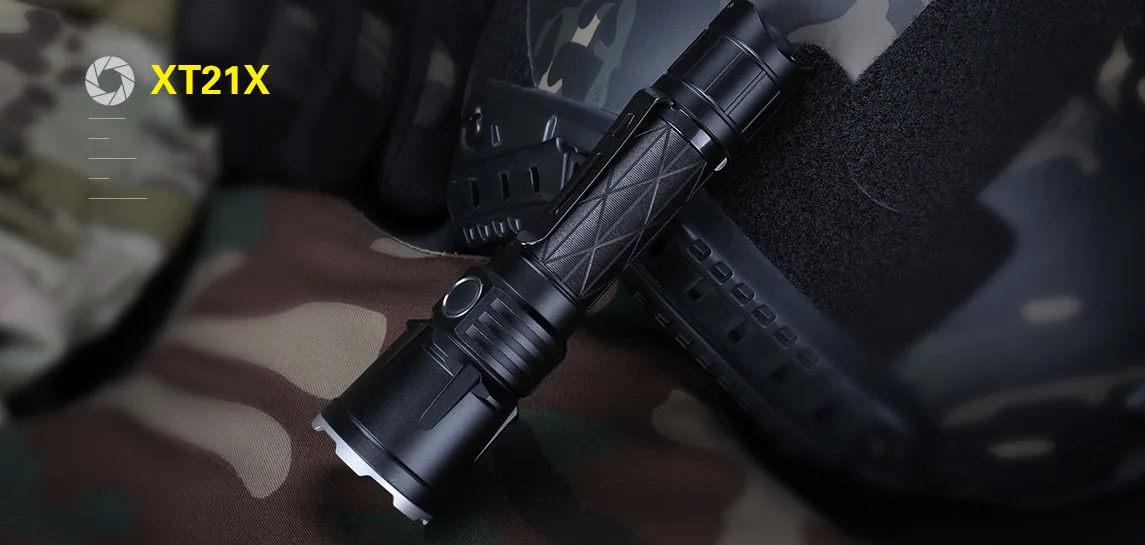 KLARUS XT21X CREE XHP70.2 P2 светодиодный фонарь 4000 люмен 7 Режим тактический светодиодный фонарик Micro-USB 2A 5000mAh литий-ионный аккумулятор для самообороны