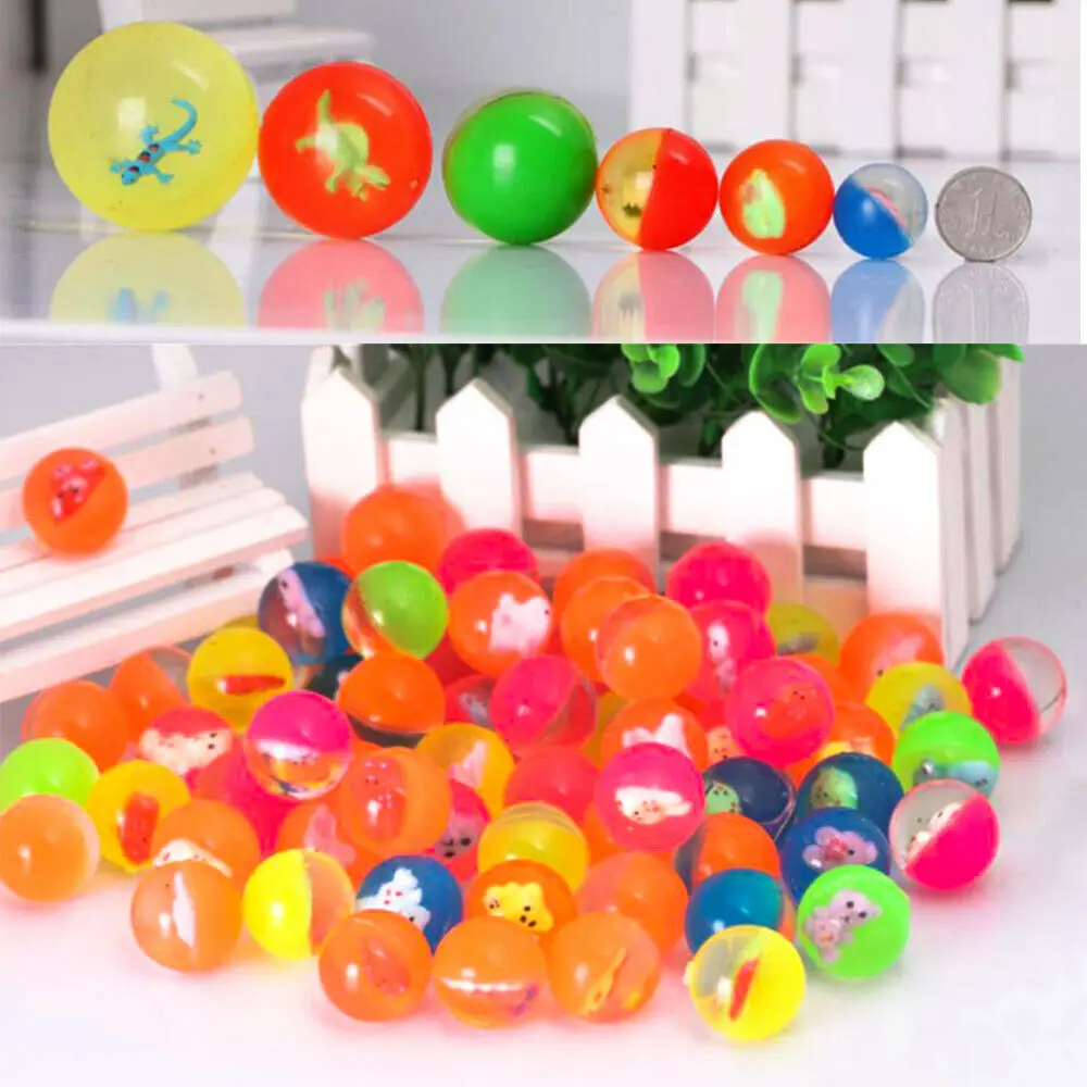 

1/5/10pcs Mini Rubber Bouncy Ball Outdoor Bath Toys Child Sports Games Elastic Juggling Jumping Balls Kids Funny toy Party Gifts