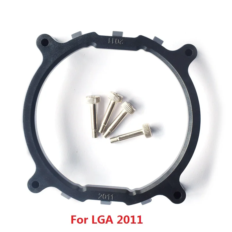 2011 Bracket Процессорный кулер кронштейн для Intel LGA 2011 1366 775 1155 1156 AMD AM4 AM3 AM2 держатель радиатора база CPU вентилятор установке крепления пластик - Цвет лезвия: 2011 Bracket