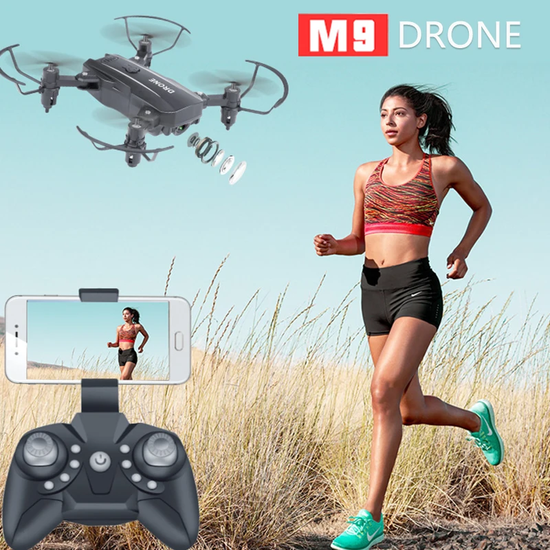 Радиоуправляемый мини Дрон 2 4 ГГц умный селфи FPV с hd камерой 1080P в режиме реального