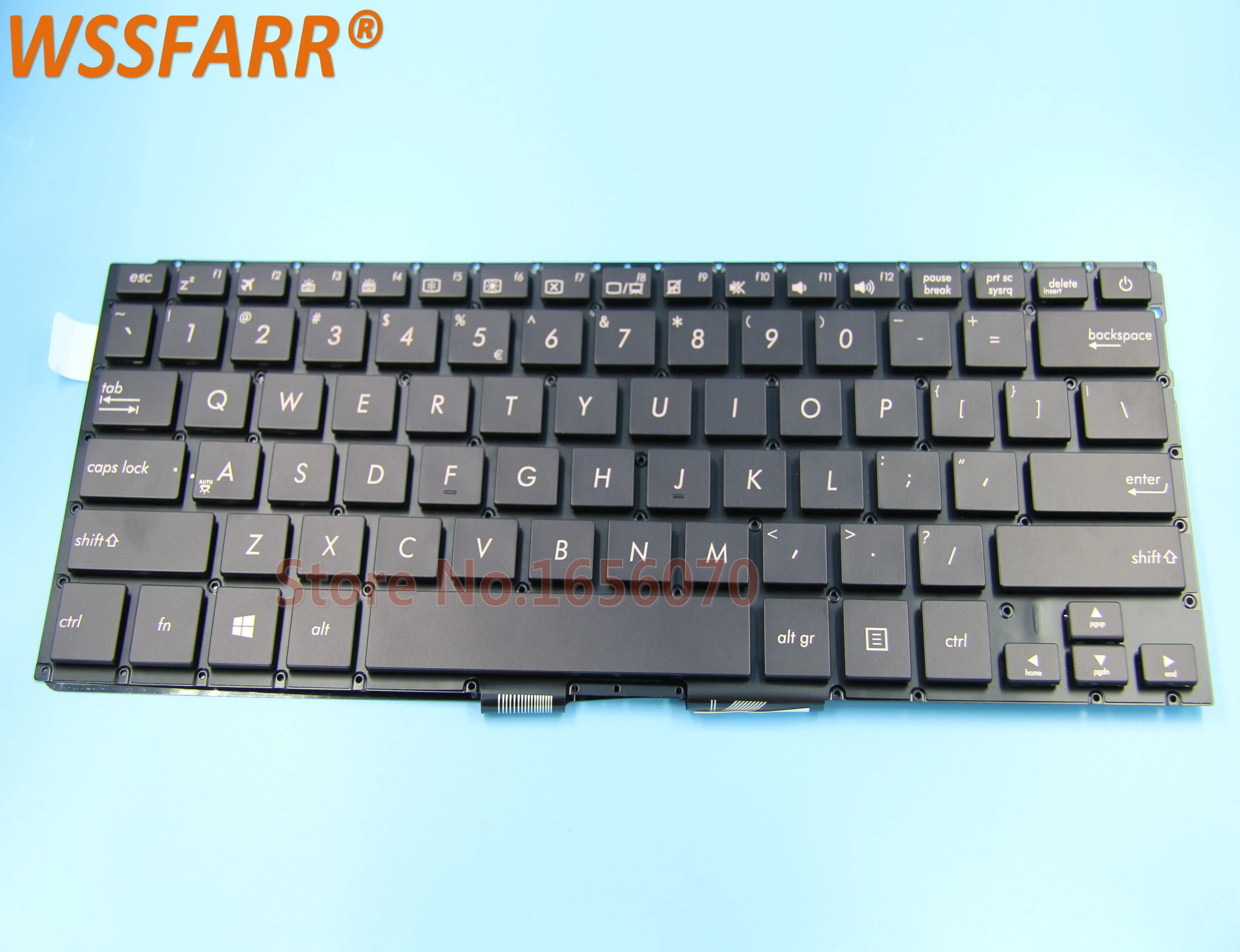 Новая клавиатура для ноутбука Asus ZenBook UX310 UX310UA UX310UQ U4000 U4000U U4000UQ черная с подсветкой