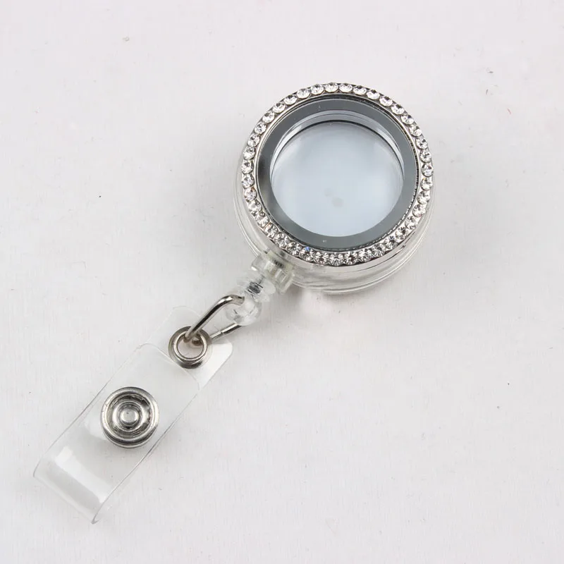 

Alloy Badge Reel Floating Locket Magnetic With Crystal 30mm Living Floating Locket Mix Colors 10pcs